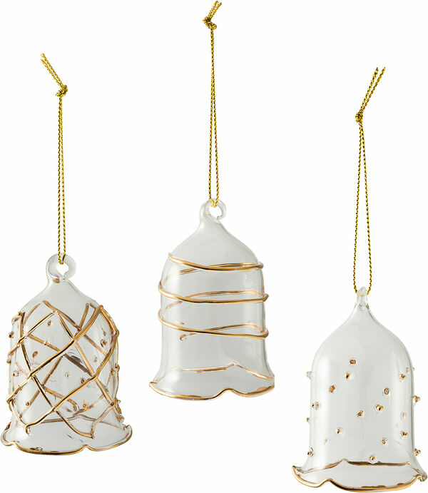 Winter Collage Accessories Glass gloche gold 3 del Villeroy - bild 1