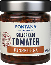 Soltorkade Tomater Finskurna Fontana