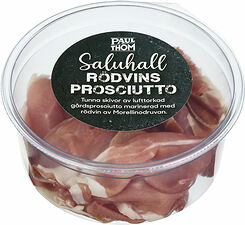 Saluhall Gårdsprosciutto Rödvin Paul och Thom