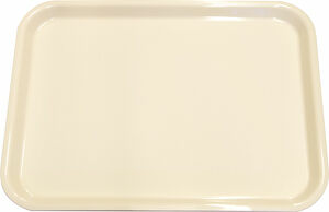 Bricka propenplast 36x28 cm benvit Väbo