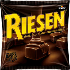 Riesen Dark Choco Toffee 150 gr