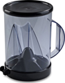 Kaffedoserare Glaskl./Svart Nordiska Plast