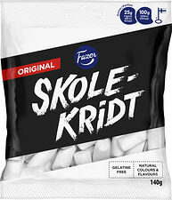 Skolekridt Original påse Fazer