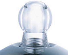 Perkolatorknopp Transparent 2-pack C3