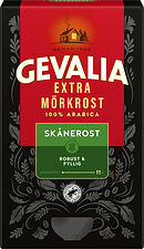 Bryggkaffe Skånerost Extra Mörk Gevalia