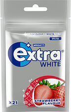 Tuggummi Extra White Strawberry påse 29 g