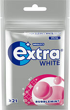 Tuggummi Extra White Bubblemint påse 29 g