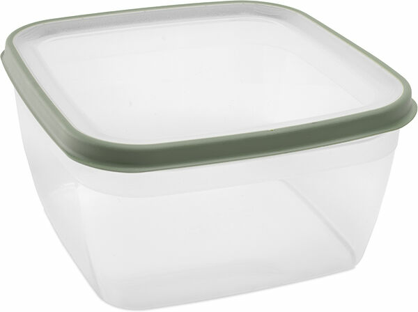 Förvaringsburk Cook It 2,5 L Kvadrat Khaki Grön ECO Nordiska - bild 1