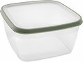 Förvaringsburk Cook It 2,5 L Kvadrat Khaki Grön ECO Nordiska