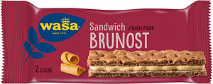 Sandwich Brunost råg Wasa
