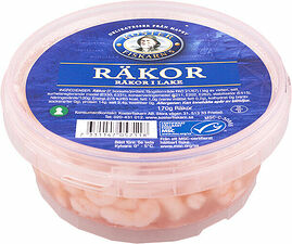 Räkor i lake Kosterfiskarn