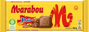 Mjölkchoklad Daim 160 g Marabou