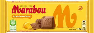 Mjölkchoklad Apelsinkrokant 160 g Marabou
