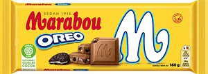 Mjölkchoklad Oreo 160 g Marabou