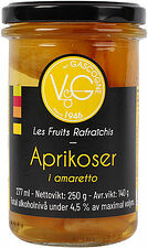 Aprikoser i Amaretto Werners Gourmetservice