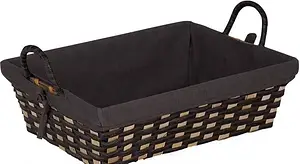 Korg Mattis rektangel mörk 29x22x9/14 cm