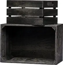 Träback Svart XS 180x120x100 mm