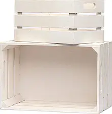 Träback Vit M 290x210x100 mm