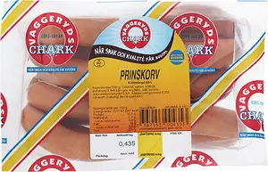 Prinskorvar 20-p vac Vaggeryds Chark