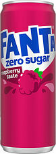 Fanta Zero Sugar Raspberry burk