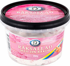 Räksallad 20% räkor Kosterfiskarn