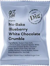 Organic No-Bake White Chocolate Blueberry Crumble GETRAW