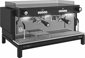 Crem Espressomaskin EX3 Maxi 2 GR 1B Display Svart 1-fas