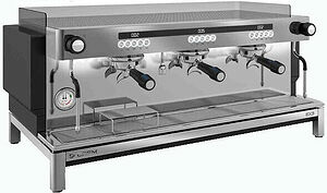 Crem Espressomaskin EX3 Maxi 3 GR 1B Display Svart