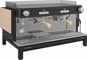 Crem Espressomaskin EX3 Maxi 2 GR 1B Display Ek Svart
