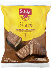 Snack rån med nötkräm & choklad glutenfri Schär