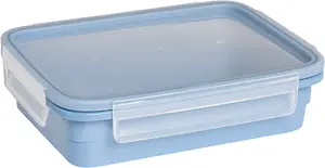 Matlåda med snäpplock ECO 0,8 L Blå Nordiska plast