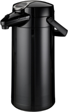 Pumptermos 2,2 L Furento Svart Glaskärna Bonamat