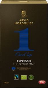 OneCup Espresso The Proud One Arvid Nordquist