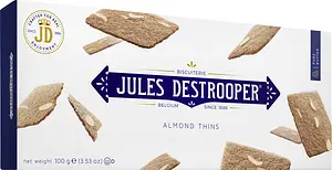 Almond Thins mandelkakor Jules Destrooper
