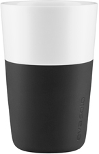Cafe Latte-mugg 36 cl Black 2-p Eva Solo