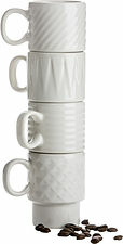Espressomugg Vit 4-pack Coffee & More Sagaform