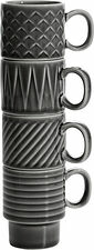 Espressomugg Grå 4-pack Coffee & More Sagaform