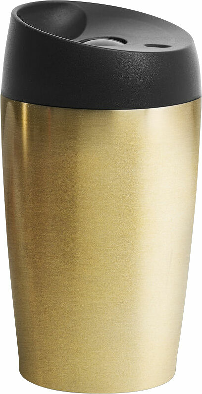 Bilmugg 24 cl Guld med låsbar tryckfunktion Sagaform - bild 1