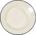 Doris Emaljtallrik Beige Sagaform