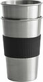 Stålmugg Silver 2-pack 50 cl Sagaform