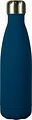 Stålflaska 50 cl Gummifinish Blå 12/24 h Sagaform