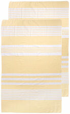 Ella Hamam 50x70 cm Gul 2-pack Sagaform