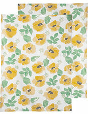 Eden Kökshandduk 50x70 cm Mixad Gul 2-pack Sagaform