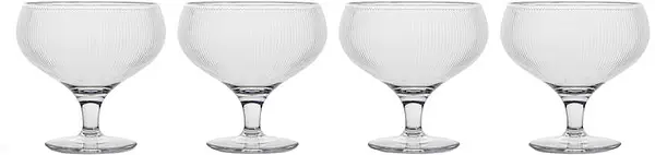 Billi Champagnekupa rPet 4-pack klar Sagaform - bild 1