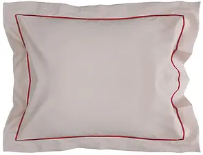 Carl Örngott Beige/Vinröd Sagaform
