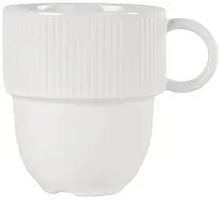 Inka Kopp med öra Vit 27 cl Sagaform