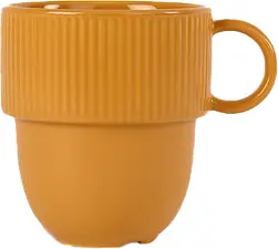 Inka Kopp med öra Gul 27 cl Sagaform