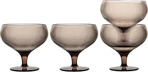 Billi Champagnekupa rPet 4-pack Brun Sagaform