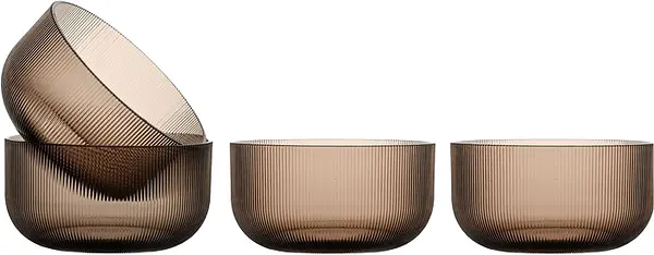 Billi Skål rPet 4-pack Brun Sagaform - bild 1