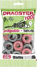 Dragster Jordgubb/Lakrits påse Candypeople
